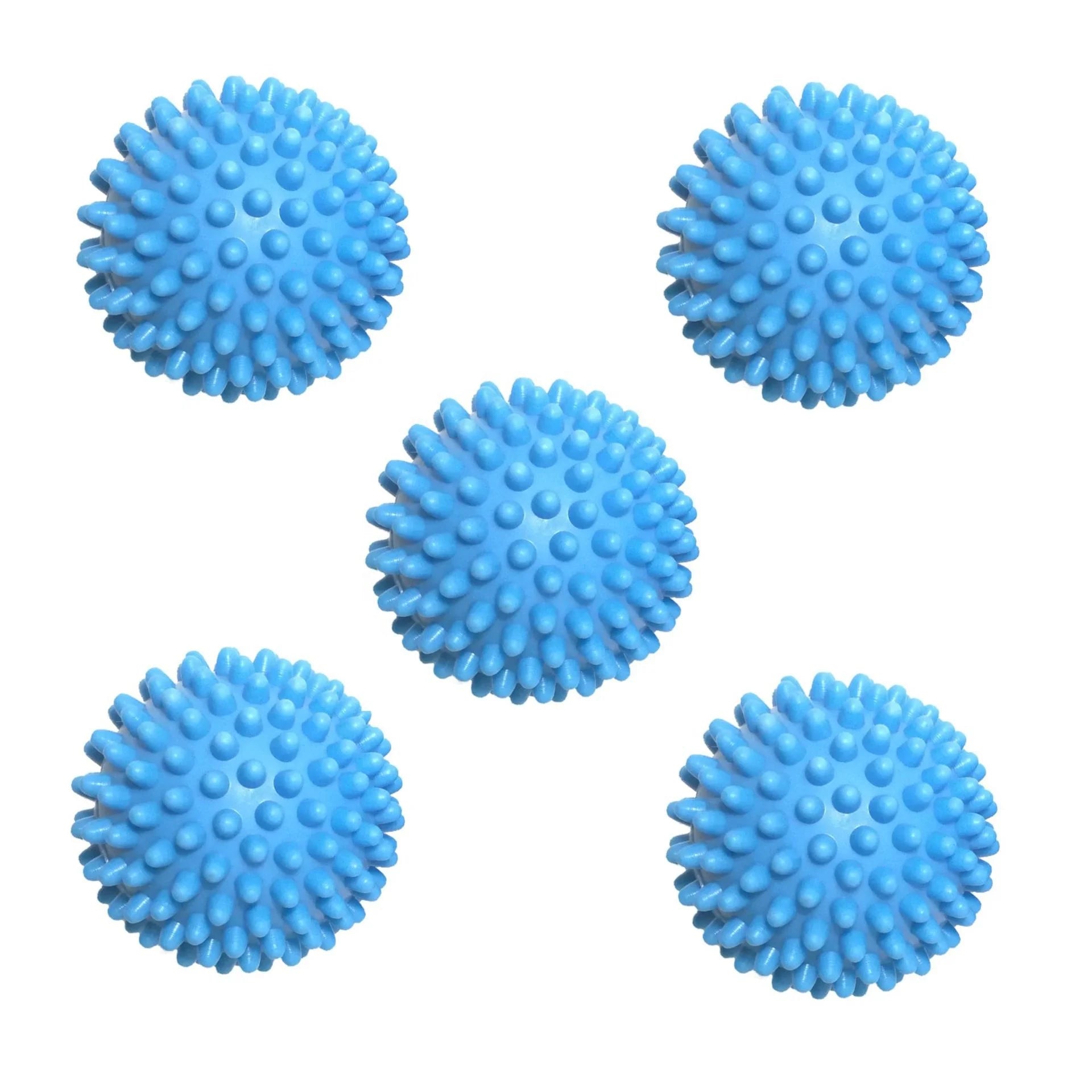 Environmentally Friendly Plastic Reusable Anti-Entanglement 5CM Laundry Dryer Balls for Washing Machine Cleaning