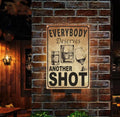 Custom Bar Sign Tin Signs Funny Fence Vintage Metal SignsKitchen Coffee Backyard Porch Wall Decor Outdoor