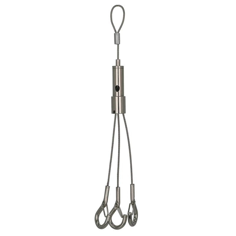 Fast Delivery 1.5mm Suspension Kit with LED Panel Hanging Steel Wire Rope for Lamp Light Lifters