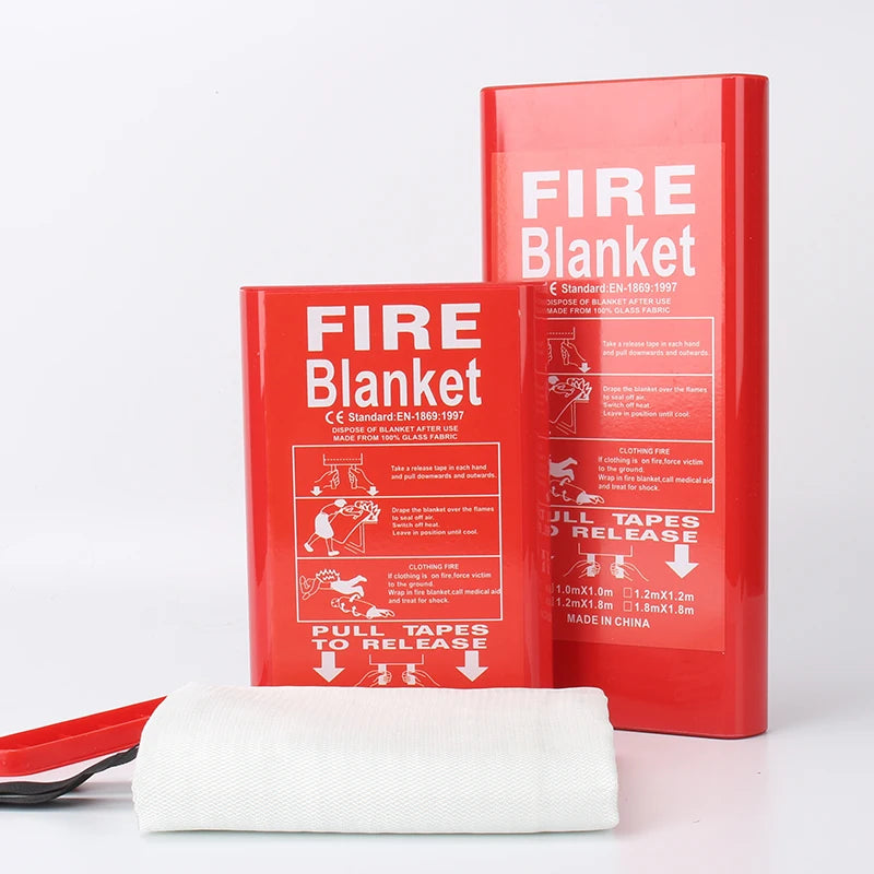 Custom Emergency Survival Safe 1.8 M*1.8 m Fireproof Insulation Fiberglass Kitchen Fire Extinguishers for Home