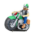 Airfun Wholesale Price Inflatable Holland Doll Abraham Balloon with Motor Bike