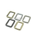 Stock Supply 25mm 1.0inch 4 Colors Good Quality Metal Round Rectangle Buckle for Leather Bag