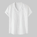 2022 Fashion Casual Shirt Wholesale Multicolor Shirt Men Linen cotton Shirts for Men