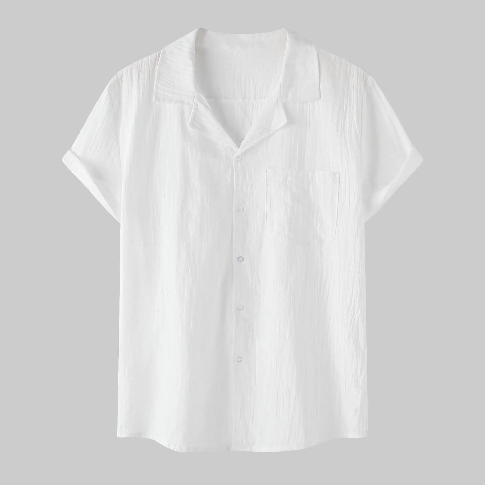 2022 Fashion Casual Shirt Wholesale Multicolor Shirt Men Linen cotton Shirts for Men