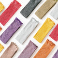 Wholesale Glitter Socks New Korean Elegant Graceful Lady Socks Fashion Solid Shining Glitter Socks for Women