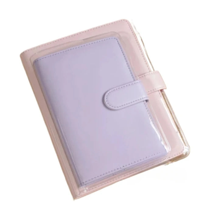 Office School Spiral Clear PVC Transparent Protective Film Book Cover Book Jacket Notebooks Stationery Supplies A5/A6