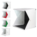 Photo Studio Light Box Photography Lighting Kit Led Lights 4 Colors Backdrops
