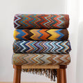 Cygnus Bohemian Autumn and Winter Knitted Office Couch Cover Knitted Decorative Blanket Soft and Thick Sofa Throw Blanket