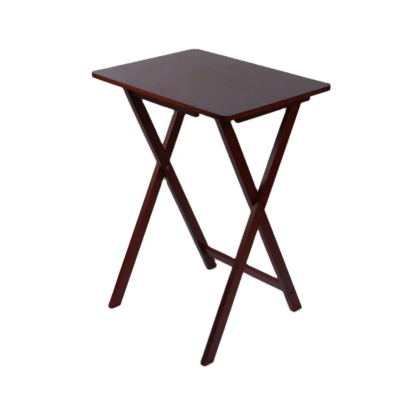 New Arrival Bamboo Folding Serving Snack Tea Portable Tray Luxury Dinner Table Set Coffee Stand Table