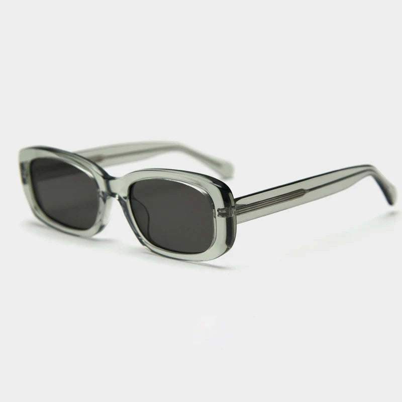Fashion Unisex Rectangle Polarized Sunglasses 2026 Mens Sunglasses Designer Handmade Acetate Sunglasses