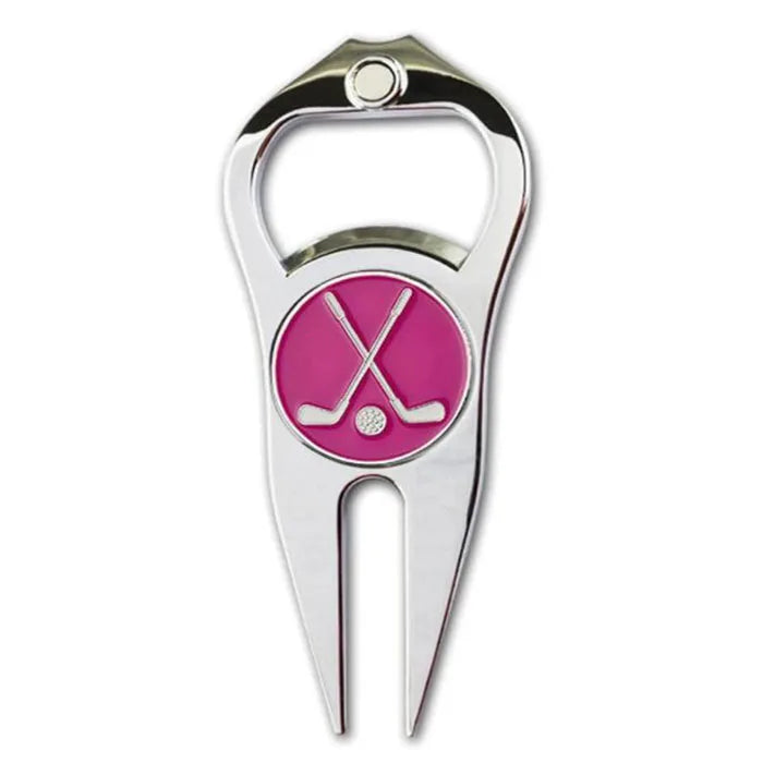 Custom Metal Golf Bottle Opener and Divot Tool Casting Technique Grass Fixer and Pitch Fork