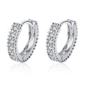 Luxury and Fashion Moissanite Earrings S 925 Sterling Silver Jewelry Earrings New Style for Women
