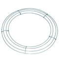 12 Pack 14 Inch Metal Wreath Frame Ring Round Heart Wire Wreath Form for Christmas Decoration