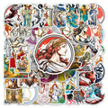50PCS Ancient Greek Goddess Mythology Myth Sticker