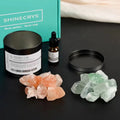 New Arrivals Raw Minerals Rough Gemstone Aromatherapy Gift Box Crystal Diffuser for Healing