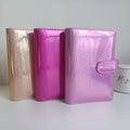 Custom Glitter Leather Cover Cash Envelope Starter Kit Budget Binder Cash Envelopes Money Wallet Organizer Budgeting Book