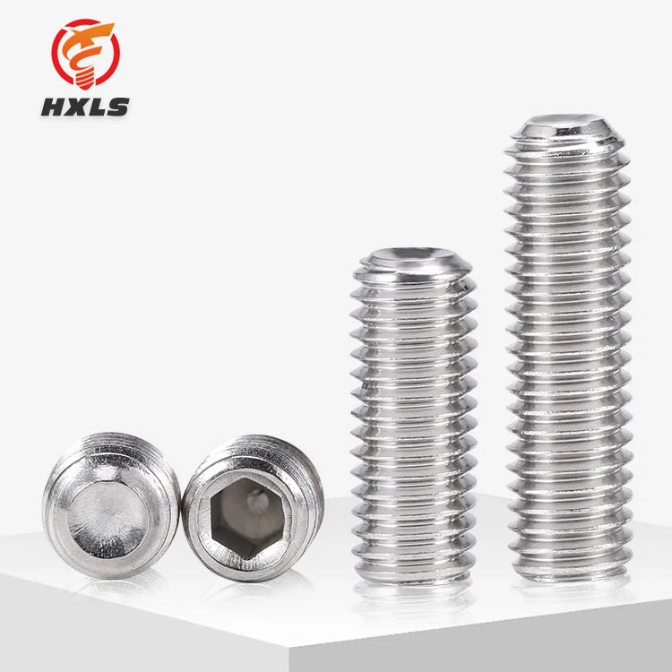 DIN916 M1.6M2M3M4M5M6M8M10M12M14M16 Stainless Steel Socket Set Screw Metric System Measurement
