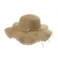 WoZhen Pearl Woven Sun Caps Beach New Summer Hats Ral Straw for Woman Collection 2023