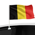 Hot Sale 12x18inches 100% Polyester Belgium Car Window Flag Double-Sided Customizable Hot Selling Product