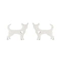 Wholesale Tiny Dog Charm Stainless Steel Stud Earrings Jewelry Earring Women China Manufacturer Supplier