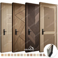 UK Standard Fire-resistant Timber Doors Affordable UL Certified Indoor Fire Doors Best Fire-rated Wooden Doors for Apartments