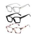 2023 New Small Frame square Sunglasses Retro Anti-blue Reading Glasses Men and Women Computer Glasses
