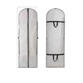 Custom Long Dress Storage Bag with logo Wrinkle Free Non Woven Foldable Bridal Gown Bag