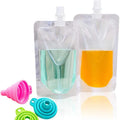 Liquid Pouches Food Frozen Energy Drinking Packaging Spout Drink Juice Plastic Clear Bag Custom Stand up Pouch MegaBDM