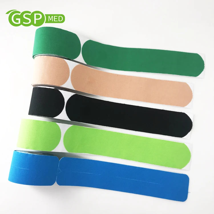 Top Selling Breathable Therapeutic Precut Kinesiology Tape for Muscle Strain Waterproof Rocktape Kinesiology Tape