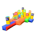 Giant Inflatable Ring Toss Hoops for Team Activity Interactive Inflatable Game Challenging Hand Eye Co-ordination Game