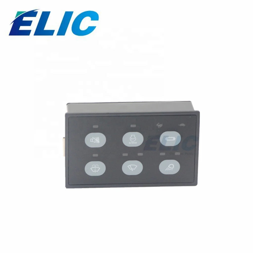 ELIC Head Lamp Wiper Controller 163-6701 1636701 for E320C Wiper Lamp Control Panel