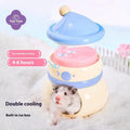 A Large Hamster House Made of Ceramic with an Original Design for Cooling and Landscaping