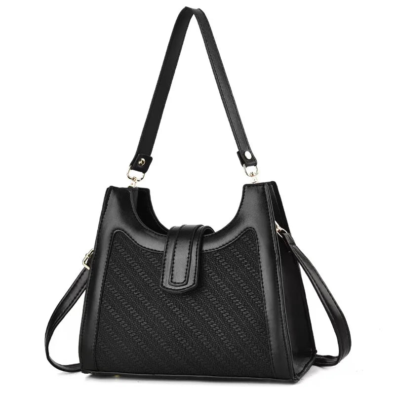 2023 New Style Luxury Leather PU Women's Handbags Casual Tote with Zipper Closure Elegant Handbags for Women
