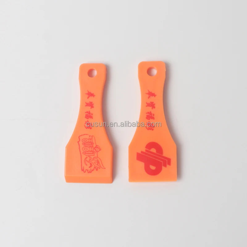 High Quality Promotional Cheap Plastic Lottery Scratcher Keychain