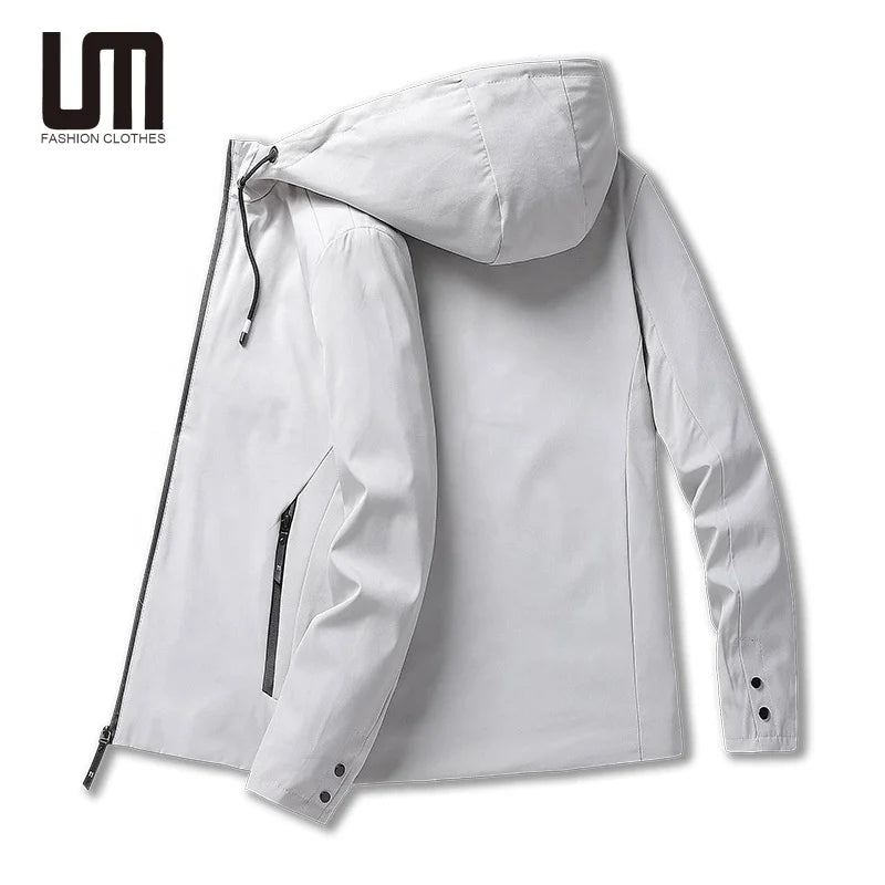 Custom Logo Wholesale Spring Autumn Men S Casual Outdoor Fashion Sports Hoodie Plus Size Jackets