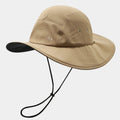 New Trendy Fashion Big Brim Bucket Hat Outdoor Elastic Band Adjustable Fishing Hat