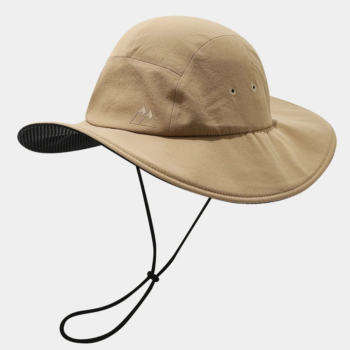 New Trendy Fashion Big Brim Bucket Hat Outdoor Elastic Band Adjustable Fishing Hat