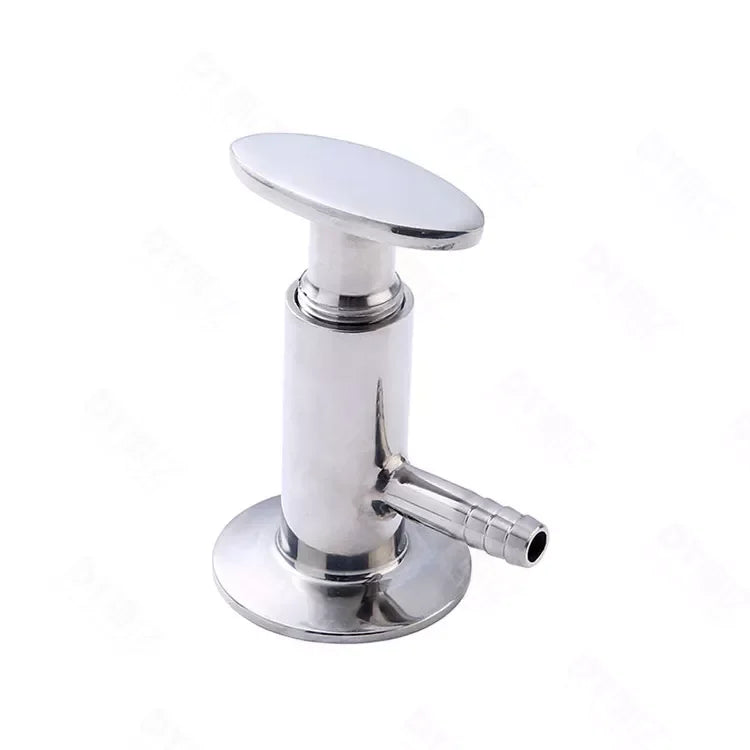 QINFENG Hygienic Tri-Clamp Stainless Steel 304/316L Aseptic K25.4/K50.5 Sample Valve For Food