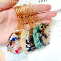 Custom Women Portable Mini Hair Combs Acetate Material Eco-friendly Anti Static Cute Keychain Creative Comb