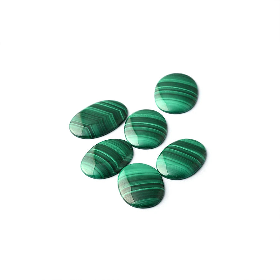 Custom Malachite Cabochon Gemstone Supplier Mass Production of Cabochon Gemstone Natural Loose Gemstone Natural Stone Cabochon