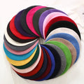 Girls Hat Hats Women French Artist Warm Wool Winter Beanie Berets Vintage Plain Beret Hats Solid Color Elegant Lady Winter Caps