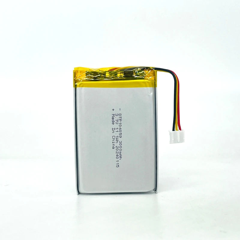 Factory Price DTP104059 3.7v 3000mah Li Ion 3.7v Lithium Battery Manufacturer