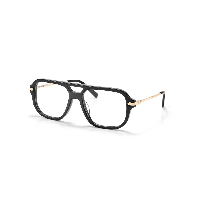 New Arrival Vintage Unisex Floral Pattern 4 Colors Alloy Round Acetate Optical Glasses Frame Eyeglasses