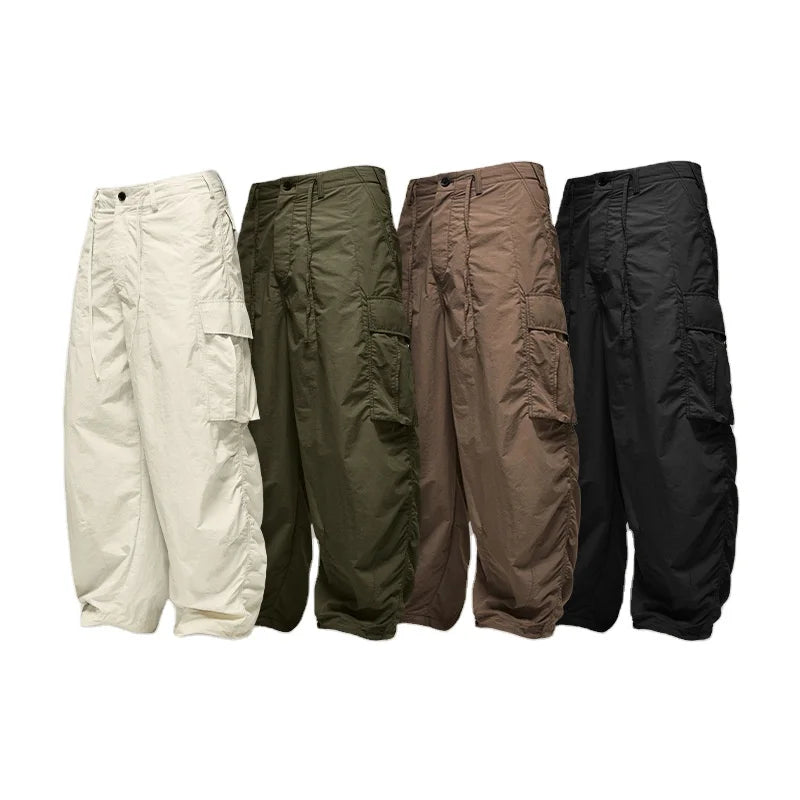 2023 Plain Color Cargo Work Pants Green Men Cargo Pants Multi Pocket Quality Cotton Wholesale Cargo Pants