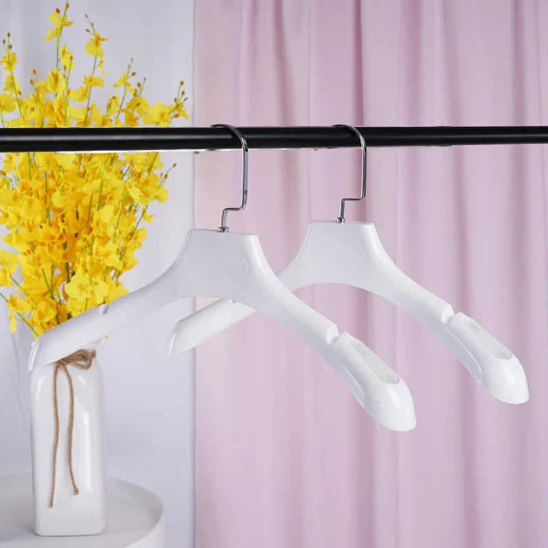 High quality Seamless Plastic Hanger  Adults Dormitory Household Clothes Store Stylish Clothes Support Hanger