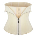 Neoprene Waist Trainer Zip and Hook Corset Women Slimming Black Beige Body Korset Shapewear