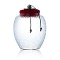 Wholesale Creative Use of Glass Tea Canister Honey Bottle Shape Food Sealed Canister Kitchen Jar