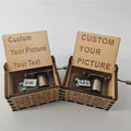 Factory Wholesale Custom Hand Crank Music Box Anime Toys Kids Children Automatic Music Box