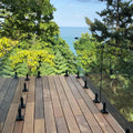 YL METAL Fast Shipping Stainless Steel Railing Outdoor Glass Balustrade Spigot
