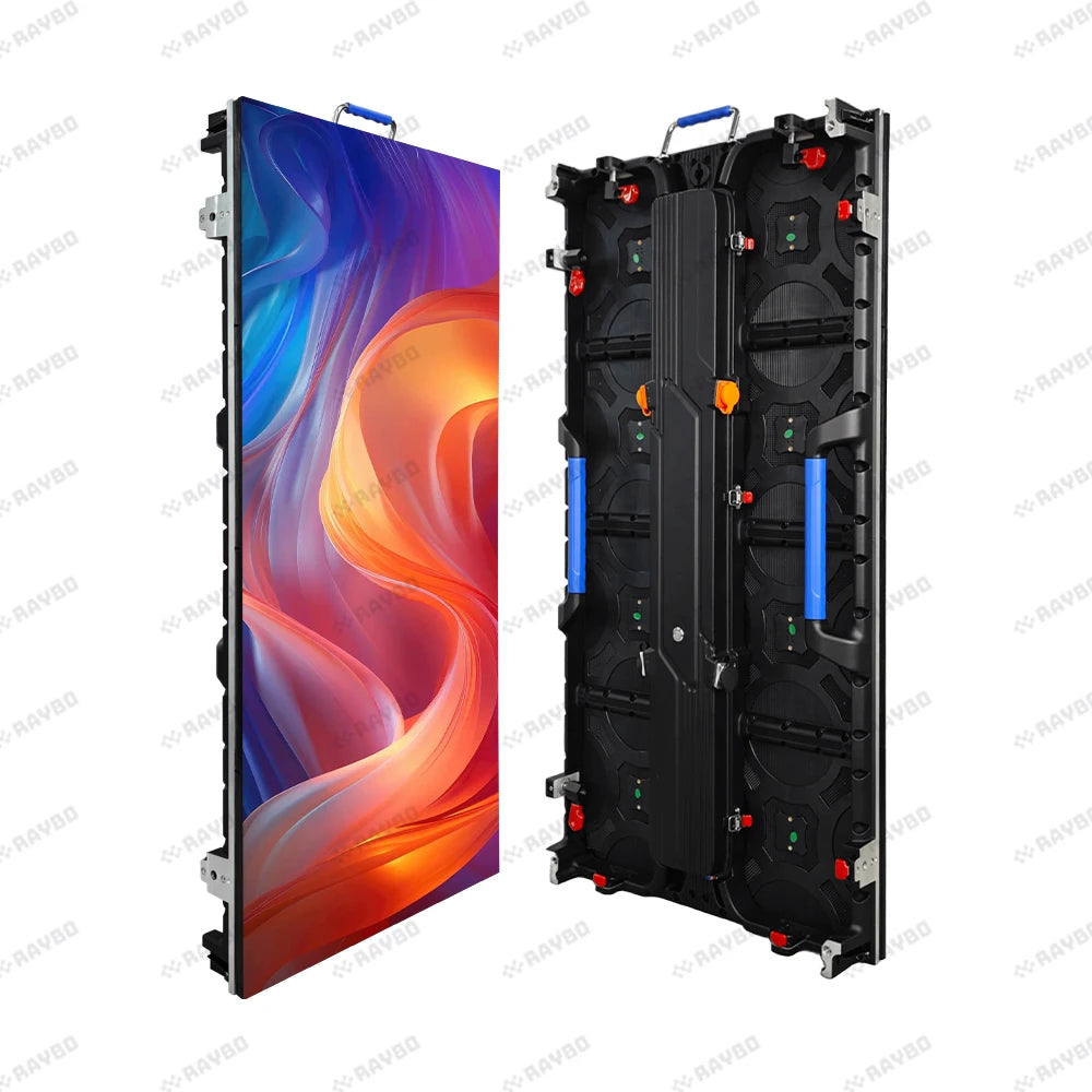 RAYBO Outdoor Rental LED Creative Seamless Splicing LED Screen Flexible Box P3.91 HD LED Display Screen